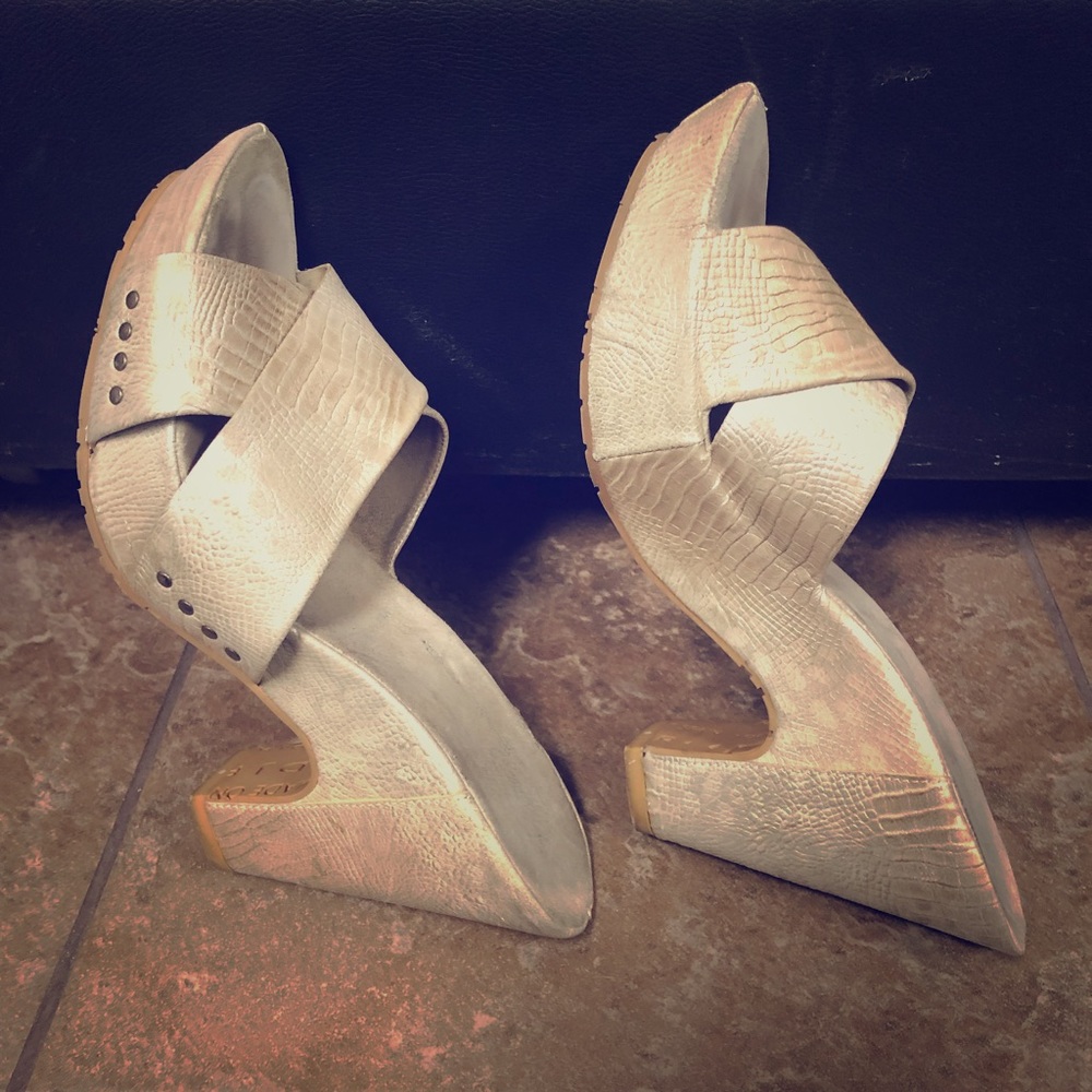 Summer block heels